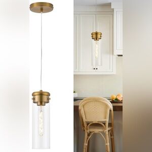 Gold Lamp Pendant